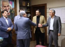 مراسم تودیع و معارفه سرپرست شهرداری ناحیه نصیرآباد