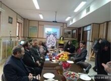 نشست سرپرست اداره با مسئولین آموزش و پرورش شهرستان شهریار