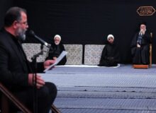 دومین شب مراسم عزاداری شهادت حضرت فاطمه(س) با حضور رهبر معظم انقلاب