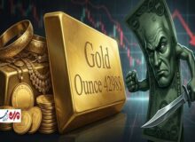 رگ قیمت‌ طلا و سکه زیر تیغ دلار ۱۲۸ هزار تومانی؛ روند طلا کاهشی شد؟