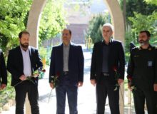 عطرافشانی و گلباران مزار شهدای شهرستان پردیس در سالروز فتح خرمشهر + فیلم